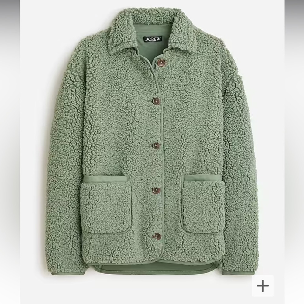 NWT Jcrew Faux sherpa Barn Jacket™ XS SOLD OUT